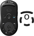 Smooth Gliding Mouse Skates for Logitech G Pro Wireless Gaming Mice Feet Replacement(PTFE,Black) Rounded Edges Ultra-Smooth and Durable Mice Slider for G Pro Wireless