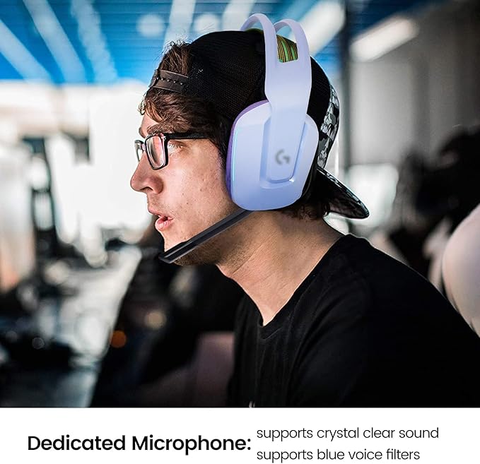 weishan G733 Mic Replacement for Logitech G733 Lightspeed Wireless Gaming Headset, 3.5mm Detachable Noise Cancelling Microphone for PC, Xbox One, PS4, PS5