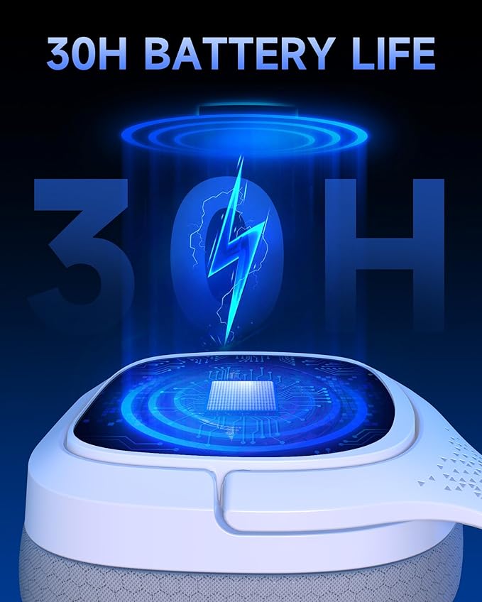 2.4GHz Wireless Gaming Headsets for PS5, PS4, PC, Switch - Bluetooth 5.4 Gaming Headphones with Noise Canceling Mic, Low Latency Connection, 3D Immersive Surround Sound, 30H Battery, White