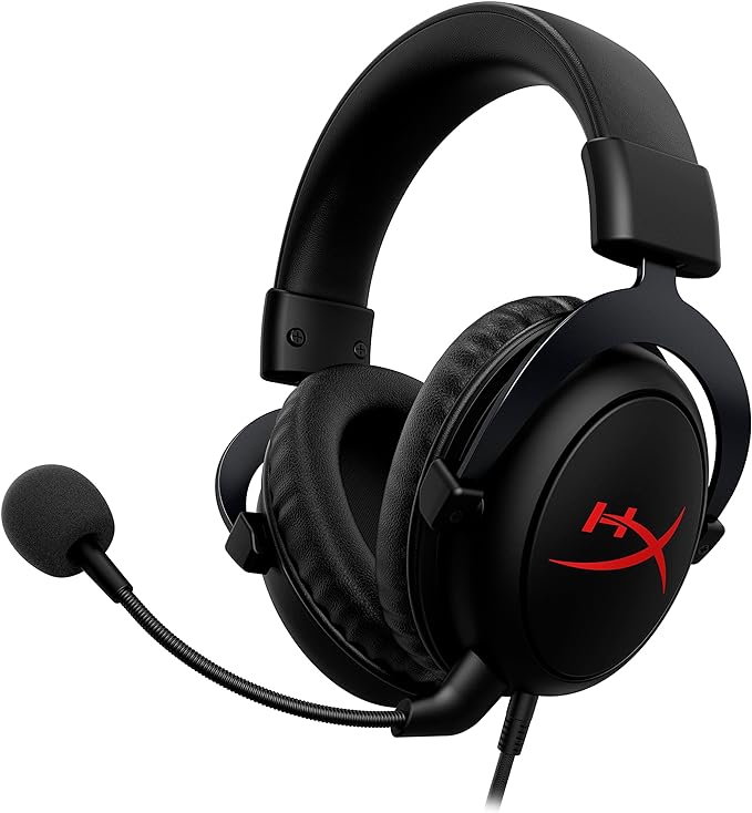 HyperX - Cloud Core Wired DTS Headphone:X Gaming Headset for PC, Xbox X|S, and Xbox One – Black