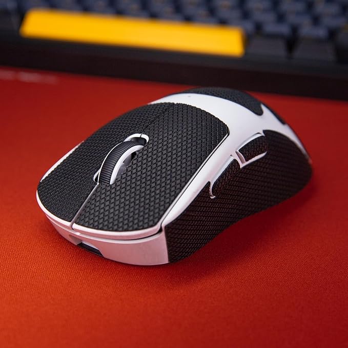 TALONGAMES Mouse Anti Slip Grip Tape Compatible with Logitech G PRO X Superlight 2 DEX Wireless Gaming Mouse, Palm Sweat Absorption, Thin 0.5mm, Cut to Fit, Easy to Apply, Mouse Skin