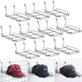 Yaocom 10 Pcs Wire Hat Rack Display for Slatwall, Grid, Pegboard, Metal Multifunctional Retail Shelves Organizer for Home Shop Store Boutique, Black