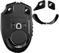immoenuc Glass Mouse Skates for Razer Naga V2 Pro Wireless Gaming Mouse Feet Pads Smooth Durable Game Mice Accessories Slimmer Toughened Glass Fabrication (Earth Pattern)