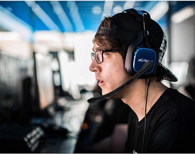 weishan A40 Mic, Microphone Replacement for Astro A40 / A40 TR Gaming Headset on PS5, PS4, Xbox One, PC, Mac, Phone, Noise Cancelling 3.5mm Black