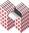 12 Pack, 3" x 1.5" Magnetic Tape, Self Adhesive Magnet Strips Pre-Cut Rectangle, Flexible Magnets Strips Peel and Stick for DIY Crafts Light Art Projects Card Poster to be Magnetic
