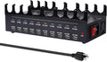 770W Charging Station for Multiple Devices, 20-Port USB C Fast Charging Station with Dual 140W PD PPS Port, Multi Device Fast Charger Dock for MacBook Pro Laptop, iPhone, iPad, Tablet, Cell Phone