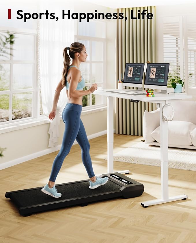 SANODESK Electric Standing Desk 71 x 32 Inches, Height Adjustable Sit Stand with Large Splice Board Desktop for Home Office, Computer Workstations，Memory Ergonomic Computer Desk, White Frame/White Top