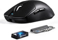 ATTACK SHARK X8 Ultimate Wireless Gaming Mouse,PAW3950MAX 42K DPI Sensor,Nordic 54L15 MCU,Wireless/Wired Dual 8K Polling,Optical Switch,59g Lightweight Tri-Mode Mice with Coiled Cable-Black&Griptape