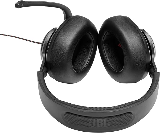 JBL Quantum 200 - Wired Over-Ear Gaming Headset with Voice Focus Directional flip-up mic and Memory Foam Ear Cushions (Black),(Pack of 4)