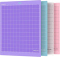 REALIKE 12x12 Cutting Mat Compatible with Cricut Maker 3/Maker 4/Maker/Explore 3/4/Air 2/Air/One (4 Mats) Variety Adhesive Cut Mats Variety Cut Mats for Crafts, Quilting, Sewing and All Arts