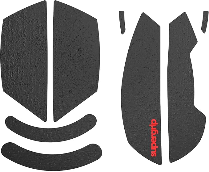 Pulsar Gaming Gears SUPERGRIP Griptape Set for Razer Cobra Pro Sweat Absorbing High Performance Anti Slip 3M Adhesive no Residue Mouse Grip Tape Ultra-Thin 0.5mm (0.02in)