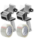 Mr. Pen- Heavy Duty Packing Tape Dispenser Gun, 2 Inch, 2 Pack with 2 Clear Tape Rolls, Handheld Tape Gun for Moving, Shipping, Sealing Boxes & Packaging
