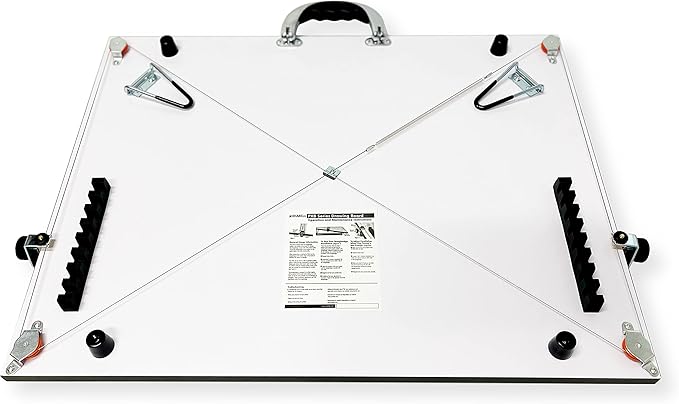 Proartek PK00016 Model PXB26 Portable Drafting Drawing Board 20” x 26”; PXB Series; Adjustable Aluminum Parallel Straightedge; Carry Handle; Architecture Tool for Students and Professionals