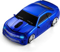 Wireless Car Mouse [Updated] with LED Headlights, 1600 DPI Sports Car Shaped Mouse for Mac, Computers, Blue