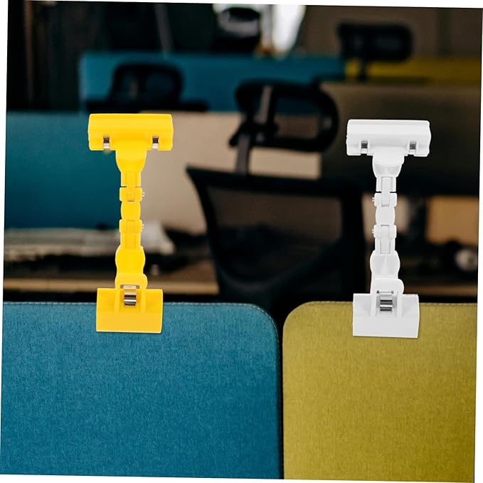 DOITOOL 5pcs Double Rotatable Painting Clip Holder Multi-use Art Supplies Clamp for Sketching Drawing Photo Display
