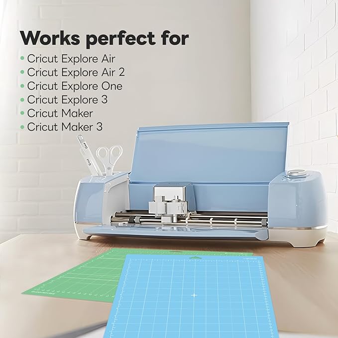 Cutting Mat for Cricut,12x12 inch 4 Pack Variety Cutting Mats StandardGrip,Replacement Accessories for Cricut Maker 3/Maker/Explore 3/Air 2/Air/One