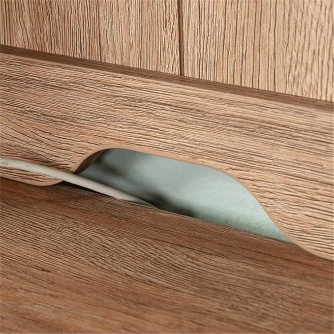 Sauder Rollingwood Engineered Wood 54" Hutch in Brushed Oak Finish