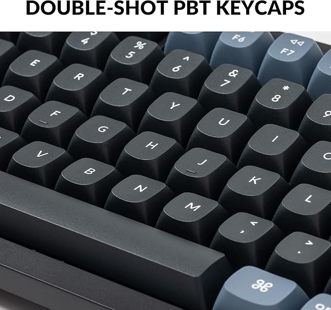 Keychron V3 Wired Custom Mechanical Keyboard Knob Version, TKL QMK/VIA Programmable Macro with Hot-swappable Keychron K Pro Red Switch Compatible with Mac Windows Linux Carbon Black (Non-Transparent)