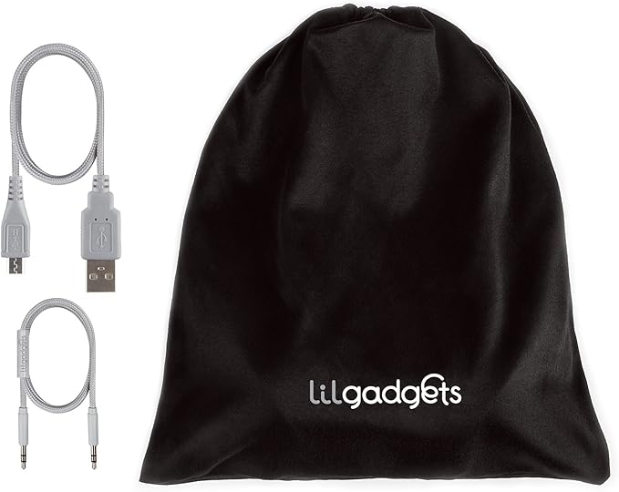 LilGadgets Untangled Pro On-Ear Wireless Kids Headphones for School, Microphone, Volume Limited, SharePort Technology, SoftTouch Padding - Purple Bluetooth Headphones