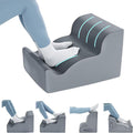 BALAPET Ergonomic Foot Rest Under Desk, Large Leg Rest for Desk with High Density Foam, Office Foot Stool for Chair, Multi-Use Leg Elevation Support Cushion for Work, Gaming, Sofa Relaxation(Gray)