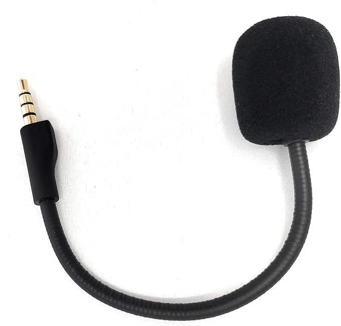 TNE Replacement Game Mic for Steelseries Arctis 1 Headphones Detachable Microphone Boom for Steelseries Arctis 1 PS4 Pro PS5 Xbox One X Computer PC Gaming Headsets 3.5mm Jack Noise Cancelling