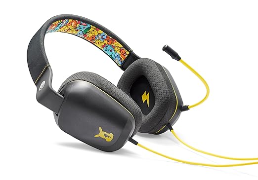 PowerA Wired Stereo Headset for Nintendo Switch and Switch 2 - Pokémon: Kanto Friends, 3.5 mm, Wired, Stereo, Officially Licensed