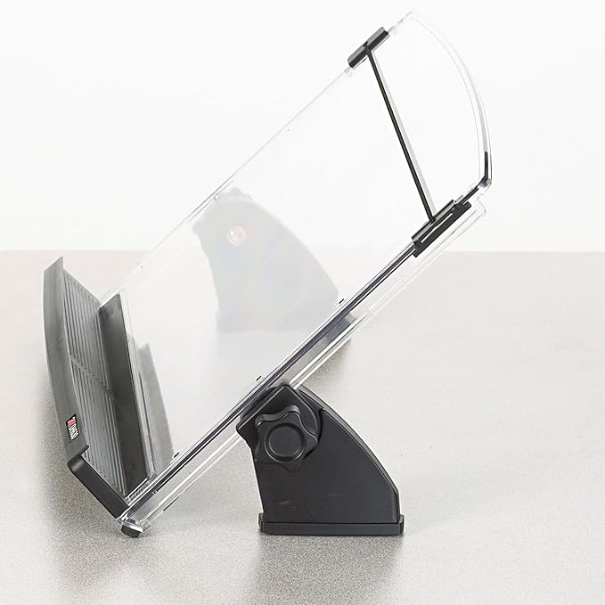 3M DH630 in-Line Document Holder, 14-Inch x5-1/2-Inch x9-1/2-Inch, Clear/Black