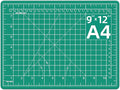 DIYSELF Cutting Mat 9in×12in, Cutting Mats for Crafts, Self Healing Cutting Mat A4, Cutting Mats Double Side for Sewing, Fabric, Quilting, Craft Mat for Desktop, Matting & Mounting Materials