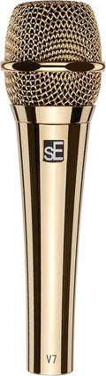 SE ELECTRONICS V7 Gold Dynamic Supercardioid Handheld Microphone, Gold