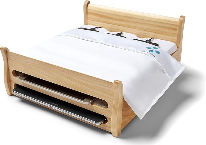 Arianna Huffington's Phone Bed Charging Station (Oak)