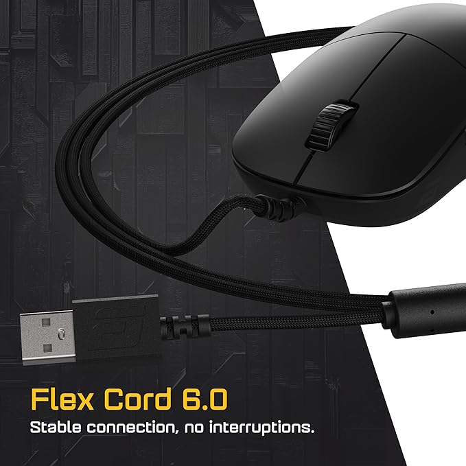 ENDGAME GEAR XM2 8k Gaming Mouse – 8000Hz Polling Rate, Kailh GX Switches, PixArt PAW3395 Sensor, Ultra-Light 52 g, Black Edition