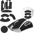 TALONGAMES Mouse Anti Slip Grip Tape Compatible with Razer DeathAdder V3 Pro Gaming Mouse, Palm Sweat Absorption, Thin 0.5mm, Cut to Fit, Easy to Apply, Mouse Skin (Black)