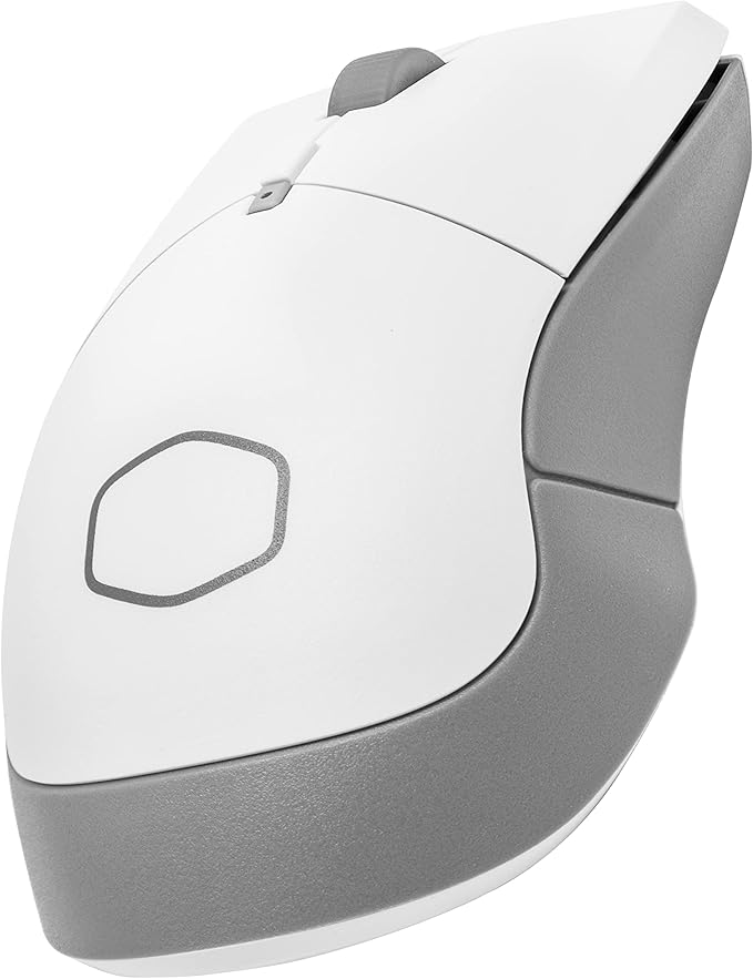 Cooler Master MM311 Wireless Gaming Mouse White, Adjustable 10,000 DPI, Palm|Claw Grip, 2.4GHz Wireless, PixArt Optical Sensor, PTFE Feet, RGB Lighting (MM-311-WWOW1)