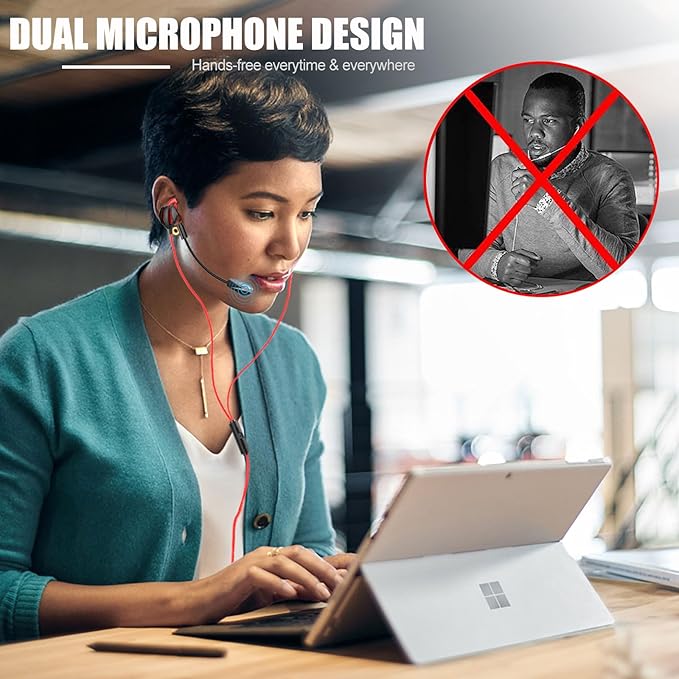 Gaming Headset with Microphone Wired Gaming Earbuds PC for PS4 PS5 One PlayStation 5 Games Mobile Phone,Detachable Stereo Bass Earphones Noise Cancelling Gaming Headphones with Mic Black