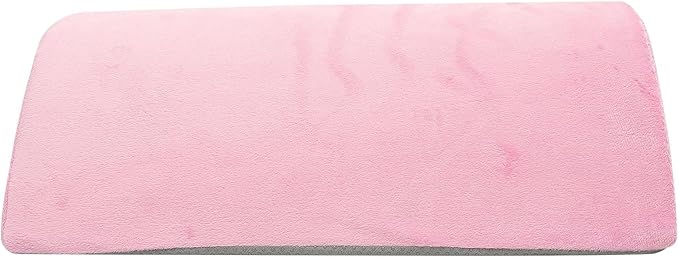 Operitacx Memory Foot Rest Pillow for Home Office Ergonomic Under Desk Cushion Non- Base Comfortable Footrest for Improved Circulation and Relief from Leg Cramps