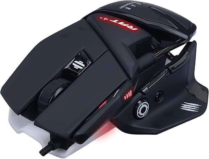 MAD CATZ Rat 4+ Gaming Mouse Black