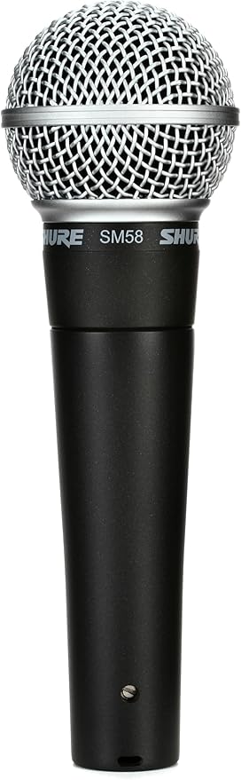 Shure SM58 Cardioid Dynamic Vocal Microphone (2-Pack)