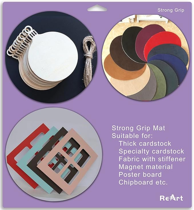 ReArt Cutting Mat Variety 12x12 – 3 Pack Strong, Standard, Light-grip Adhesive Cut Mat Replacement