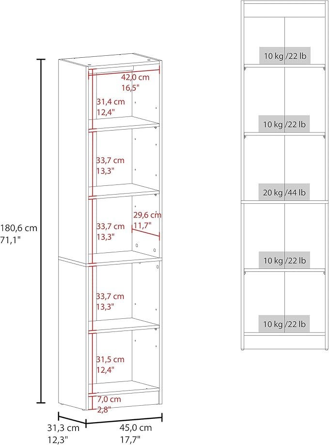 Wenge 2-door Storage Cabinet Streamlined low-profile frame adapts effortlessly to tight corners in bedrooms, hallways, and closets maximizing storage potential without obstructing pathways or door s