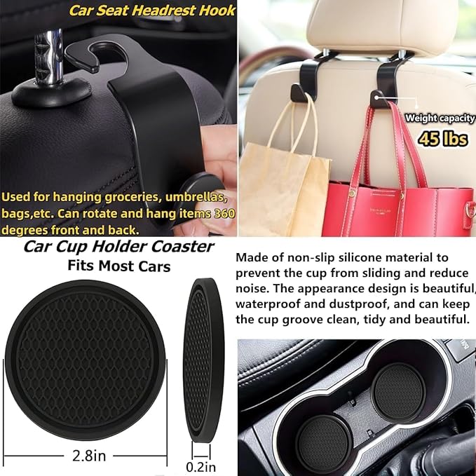 USB C Car Charger, 3-Port 142.5W Dual USB-C & USB-A Car Power Adapter PD/QC Fast Charging Cigarette Lighter for iPhone 17/16/15, iPad, MacBook Pro/Air, Samsung Galaxy S25 S24, Pixel, Android