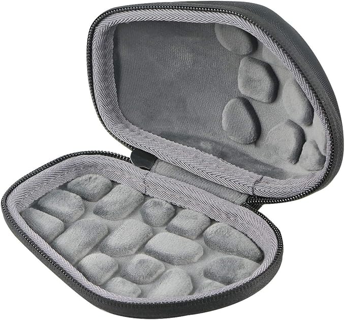 co2CREA Hard Travel Case Replacement for Logitech G604 Lightspeed Wireless Gaming Mouse (Black Case)