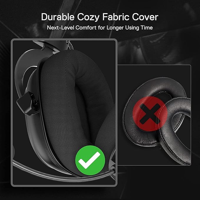 Redragon H510 Zeus-X RGB Wired Gaming Headset - 7.1 Surround Sound - 53MM Audio Drivers in Memory Foam Ear Pads w/Reliable Fabric Cover- Multi Platforms Headphone - USB Powered for PC/PS4/NS
