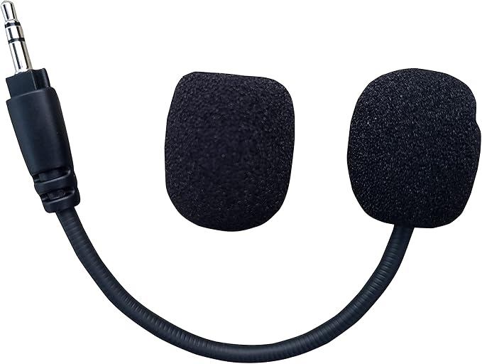 TNE HS35 Mic Replacement Detachable Game Microphone Boom for Corsair HS35 and HS45 PS4 Pro PS5 Xbox One X Computer PC Gaming Headsets 3.5mm Jack Noise Cancelling