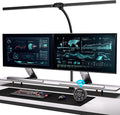 EYOCEAN Desk Lamp with Clamp, 31.5" LED Desk Lamp for Home Office, 24W Gesture Sensing Control Desk Light, Dimmable & Color Temperature, Eye-Caring Office Lamp, Brightest Architect Lamp for Screen