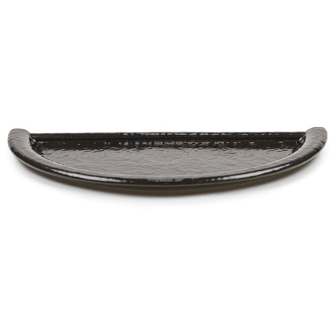 Noel Asmar Signature Pedicure Footrest, Half Moon Design, Eco friendly and Recyclable, Made from Resin - BPA and Toxin Free (Espresso)