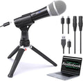 Audiobook Recording Equipment for Home, USB/XLR Dynamic Microphone, Noise-Canceling Handheld, Studio Mic Kit, Ideal for Reading Aloud, Narration, Voice-Over Work