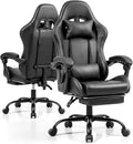 Gaming Chair,Height Adjustable Chair with 360°Office Desk Chair,Heavy Duty 330lbs Video Game Chair for Adults