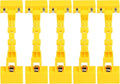 5pcs Sign Clips Clip Holder Sign Holder Clip Paper Holder for Table Top Clip On Sign for Paper Holder Computer Monitor Handy Artist Supplies Holder(5pcs Yellow)
