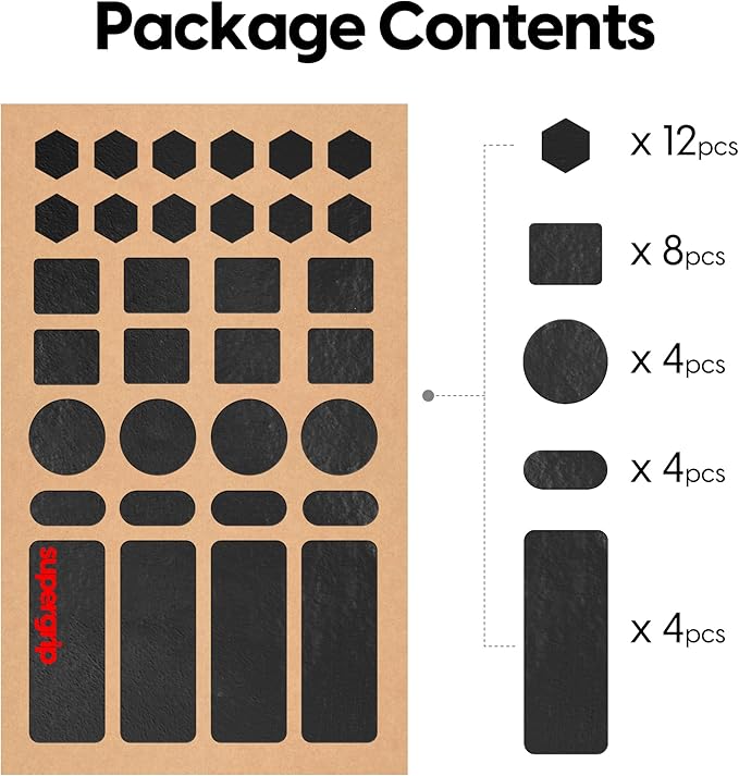 Pulsar Gaming Gears SUPERGRIP Pre-Cut 1 Universal Griptape Pre-Laminated Sweat Absorbing High Performance Universal Anti Slip Mouse Grip Tape Ultra-Thin 0.5mm (0.02in)