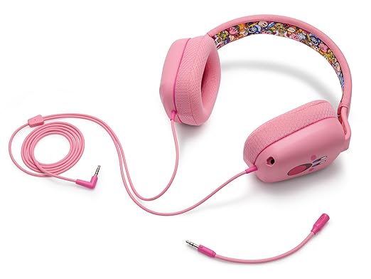 PowerA Wired Stereo Headset for Nintendo Switch and Switch 2 - Kirby Mouthful, 3.5 mm, Wired, Stereo, Officially Licensed